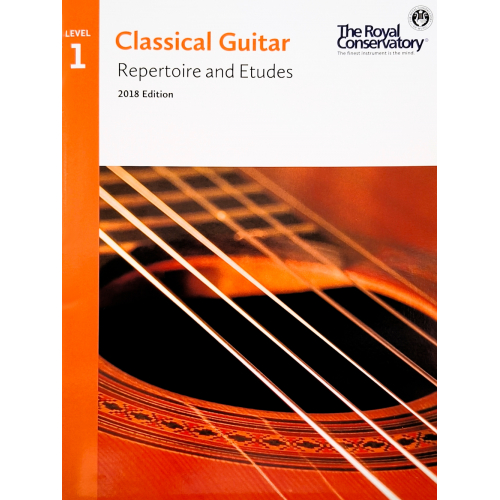 Classical Guitar Repertoire and Etudes - Level 1