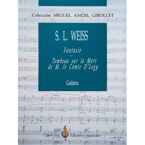 Fantasie / Tombeau sur la Mort de M. le Comte D'Logy