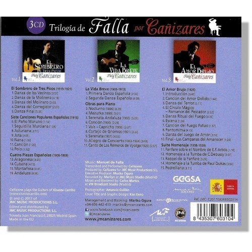 Trilogía Falla, Cañizares