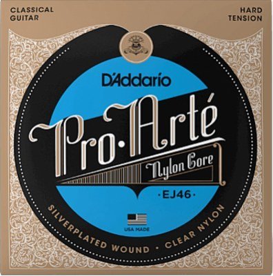 D'addario Strings, Ej46 Pro-Arte Nylon, Hard Tension