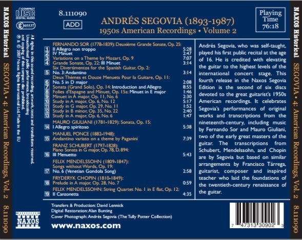 Andres Segovia Vol 2 2