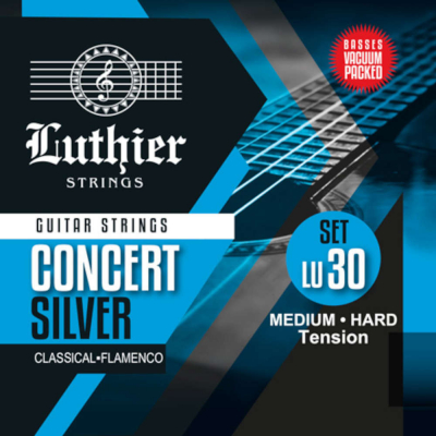 Luthier 30 Concert Silver, Tensión Media Alta