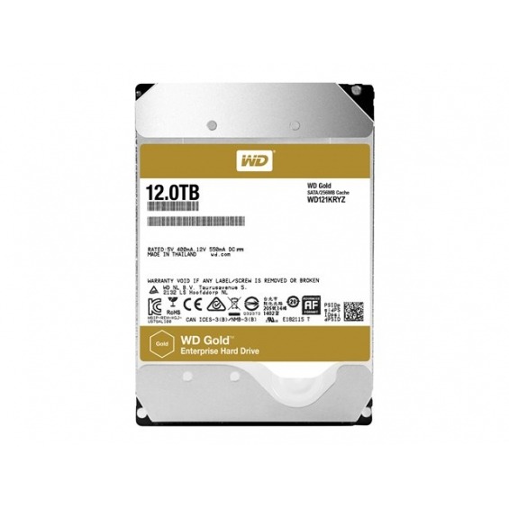 WD Gold Enterprise-Class Hard Drive WD121KRYZ - disco duro - 12 TB - SATA 6Gb/s