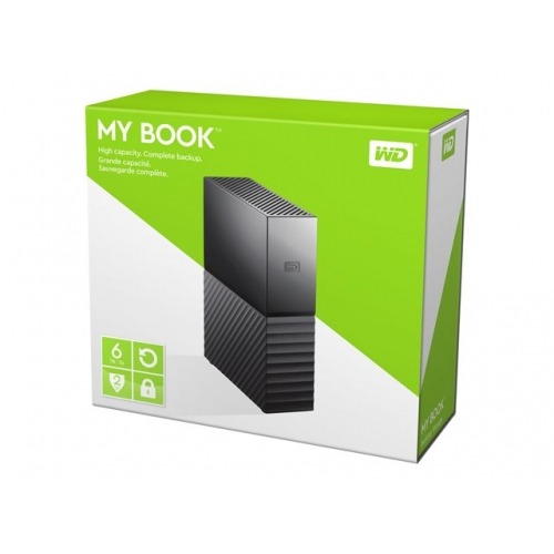 WD My Book WDBBGB0060HBK - disco duro - 6 TB - USB 3.0