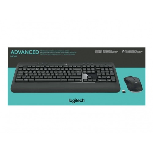Logitech MK540 Advanced - juego de teclado y ratón - QWERTY español