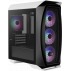 Aerocool Aero One Mini Frost White Matx, 4X12Cm Frost-Rgb Fans, Tempered Glass, Front Mesh, Full Watercooling Support