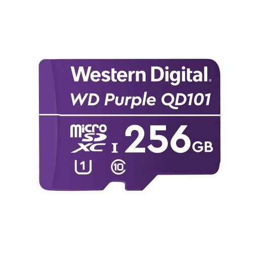 Western Digital WD Purple SC QD101 memoria flash 256 GB MicroSDXC Clase 10