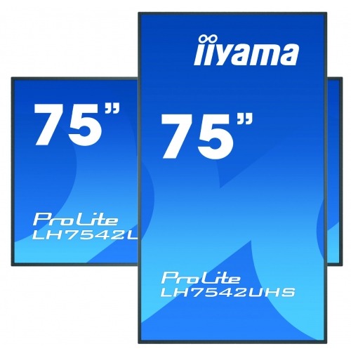 iiyama PROLITE LH7542UHS-B3 Pantalla plana para señalización digital 189,2 cm (74.5