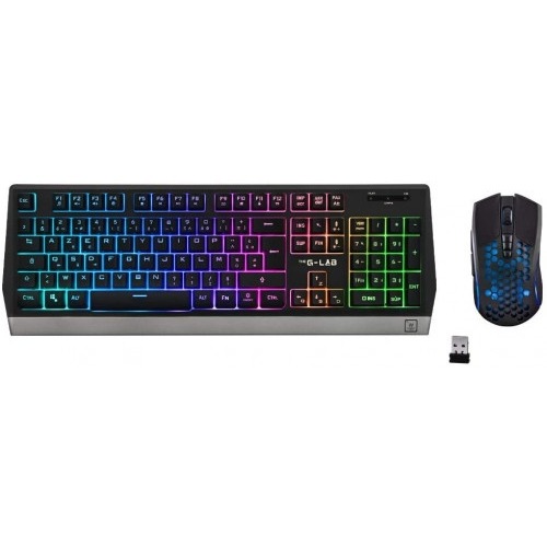 THE G-LAB WIRELESS GAMING COMBO - MOUSE + KEYBOARD - SPANISH LAYOUT