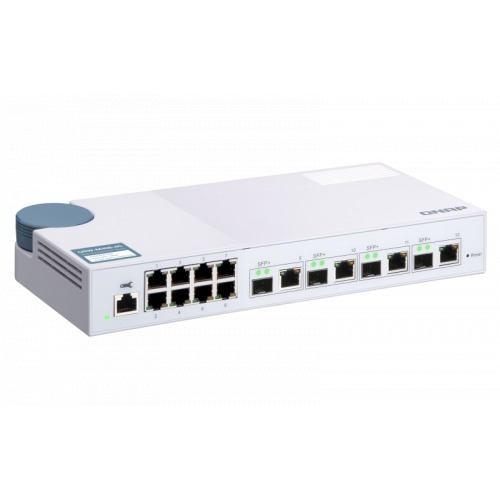 QNAP QSW-M408-4C switch Gestionado L2 Gigabit Ethernet (10/100/1000) Blanco