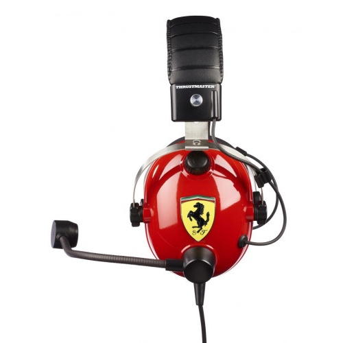 Thrustmaster New! T.Racing Scuderia Ferrari Edition Auriculares Diadema Conector de 3,5 mm Negro, Rojo