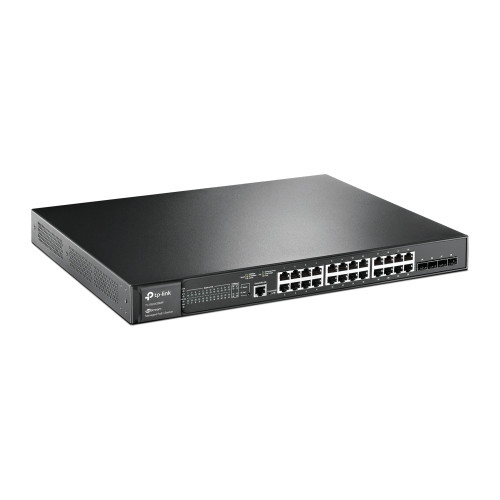 TP-LINK TL-SG3428MP switch Gestionado L2/L2+ Gigabit Ethernet (10/100/1000) Energía sobre Ethernet (PoE) Negro