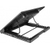 Tacens Abacus, Notebook Cooler + Stand Portatiles, Rejilla Aluminio, Vent. Ultrasilencioso 180Mm