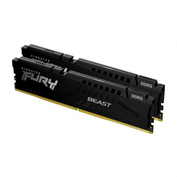 MEMORIA KINGSTON FURY BEAST BLACK DDR5 32GB KIT2 5600MT/S CL36 KF556C36BBEK2-32