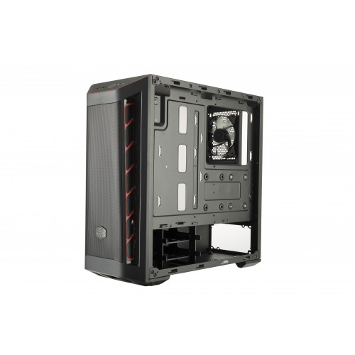 Cooler Master MasterBox MB511 Midi Tower Negro, Rojo