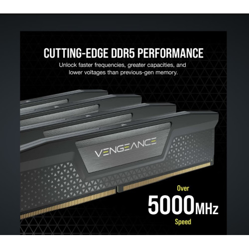 MEMORIA CORSAIR DDR5 32GB 2X16GB PC5600 VENGEANCE CMK32GX5M2B5600Z40