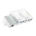 Powerline Wifi Tp-Link Av600 Kit 3Uds 2 Port