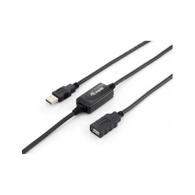 Equip 133310 cable USB 10 m 2.0 USB A Negro