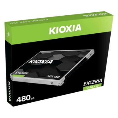 Kioxia EXCERIA SATA 480 GB 2.5 (6.35 cm) internal SSD SATA 6 Gbps Retail LTC10Z480GG8