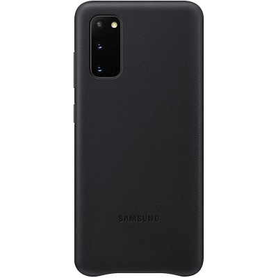 Samsung Leather Cover Cover Samsung Galaxy S20+ Black