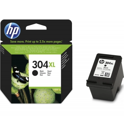HP Tinte 304XL N9K08AE Schwarz bis zu 300 Seiten ISO/IEC 24711