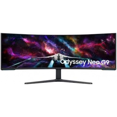 144cm/57 (7680x2160) Samsung Odyssey Neo G9 S57CG952NU 32:9 Dual UHD HDR1000 Curved 1ms 240Hz HDMI DP USB Black/White