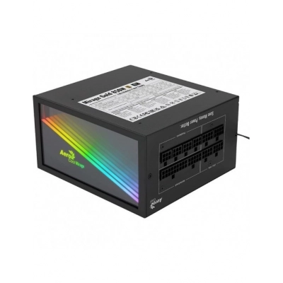 Fuente Alimentación PC Aerocool MIRAGEGOLD 850W RGB 80 Plus Gold Negro