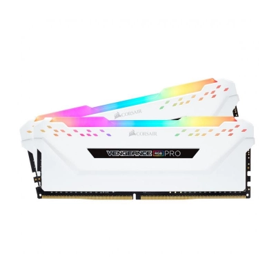 Corsair Vengeance RGB Pro DDR4 3200MHz PC4-25600 32GB 2x16GB CL16 Blanca