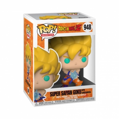 Figura Funko Pop! Animation: Dragon Ball Z S9 - Super Saiyan Goku W/ Kamehameha Wave