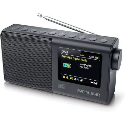Muse M-117 DB - Radio portative DAB - 3 Watt ( Radiocassette ) -