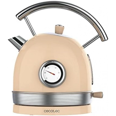 Hervidor De Agua Eléctrico Thermosense 420 Light Beige. 1,8 Litros De Capacidad