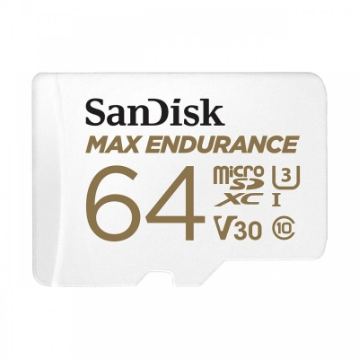 Sandisk Max Endurance 64GB MicroSDXC UHS-I U3 V30 Clase 10