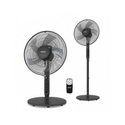 Ventoinha de Pé HAEGER Premium Black (3 Velocidades - 45 W)