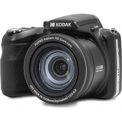 Kodak Pixpro Astro Zoom Az425 - Cámara Digital Bridge, Zoom Óptico 42x, Gran Angular 24mm, 20 Megapíxeles, Lcd 3, Vídeo Full
