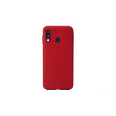 Coque Rouge Just Green pour Samsung Galaxy A40 ( Accessoire Téléphonie ) -
