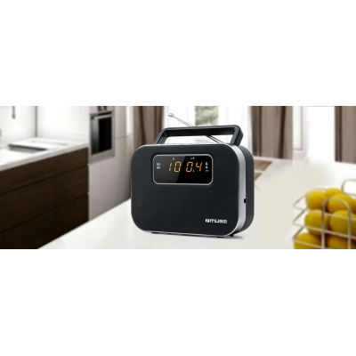 Muse M-081 R - Radio-réveil ( Radiocassette ) - Radio PLL FM/MW