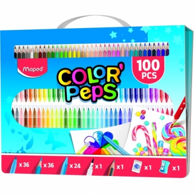 Kit de Coloreado 100 Piezas Maped