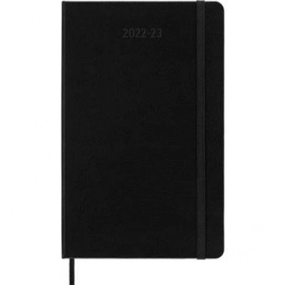 Agenda scolaire Moleskine 2022 2023 Journalier grand format Rigide Noir ( Agendas et carnets ) -