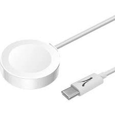 Câble Magnétique USB-C pour Apple Watch Charge rapide et sécurisée 1m Akashi Blanc ( Objet connecté ) -