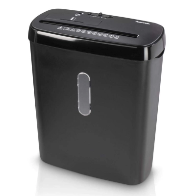Hama Destructora de documentos, Negro, 8 Blatt
