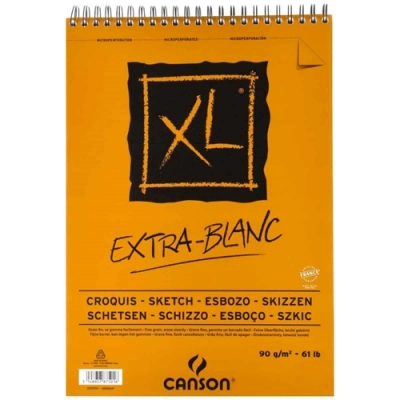 Bloco Esboço Espiral XL Extra Branco A3 ( Livro ) -