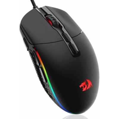 Redragon M719 Invader RGB Ratón Gaming 10000 DPI Negro