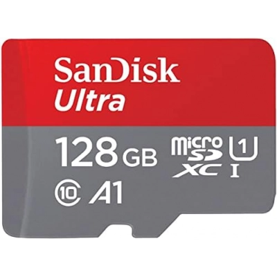 SanDisk Ultra - Carte mémoire flash - 128 Go - A1 / UHS Class 1 / Class10 - microSDXC UHS-I ( Accessoire stockage ) -