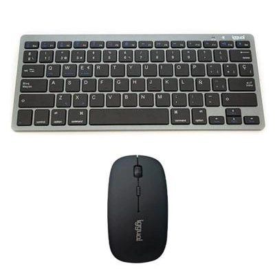 Teclado Wireless + Rato iggual IGG316917+IGG316771 | Cinzento ( Acessório Informática e Tel. ) -
