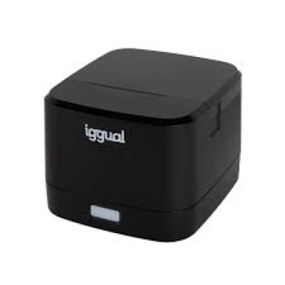 Iggual TP EASY 58 Impresora Térmica de Tickets USB+RJ11 Negra