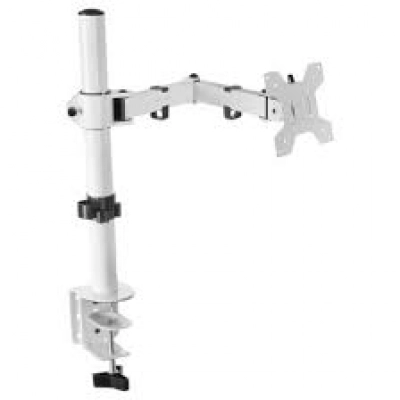 Mars Gaming MARM1W Soporte de Brazo para Monitor 13'-32' VESA 100x100 Máx 8Kg Blanco