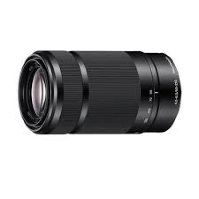 Objectif hybride Sony E 55-210mm f/4.5-6.3 OSS Noir ( Objectif ) - Téléobjectif avec taux d'agrandissement de 3.8x, Stabilisat