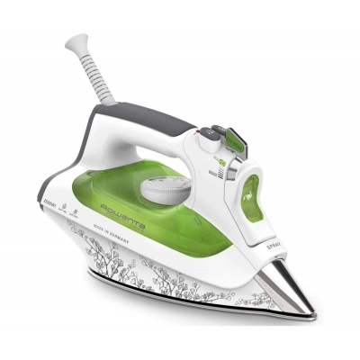 Rowenta DW6040D1 Plancha de Vapor 2500W Blanco y Verde