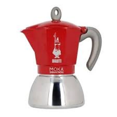 Cafetera italiana Bialetti Moka Induction 4 tazas Rojo ( Desayuno / Expresso y cafeteras ) -