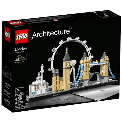LEGO Architecture Londres 21034 | 468 Peças ( Jogos de Construção ) -